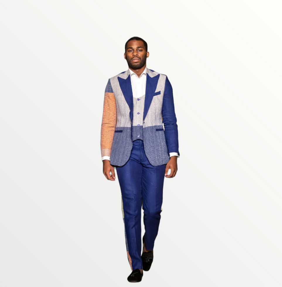 NOHUOMA LINEN MENS TROUSERS